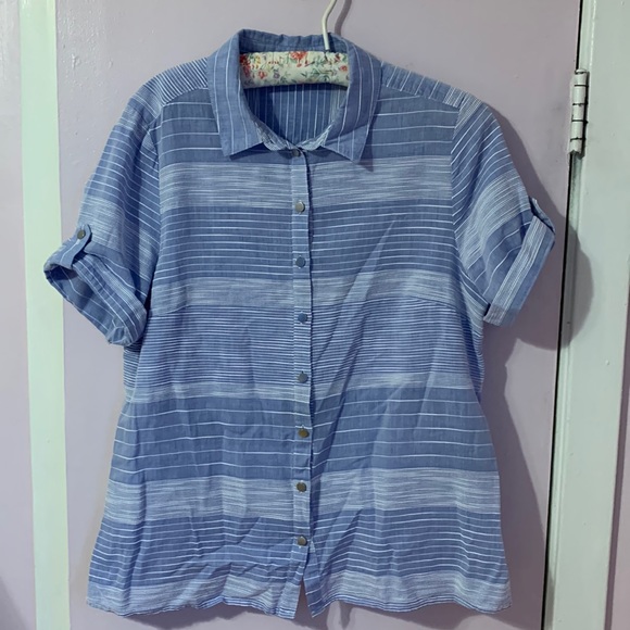 3/25$ Cotton blouse Size M - Picture 1 of 7